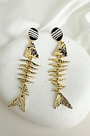 ÇELİK BALIKLI  KÜPE