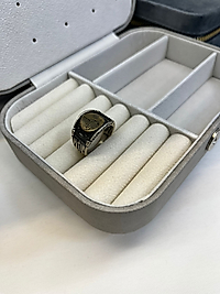 925 AYAR TUĞRALI GÜMÜŞ ERKEK YÜZÜK