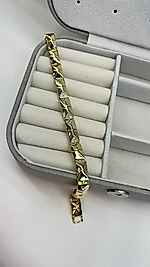 14K ALTIN KAPLAMA ÇELİK BİLEKLİK