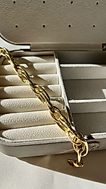 14K ALTIN KAPLAMA ÇELİK BİLEKLİK