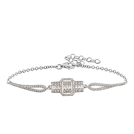 925 AYAR GÜMÜŞ BAGET BİLEKLİK