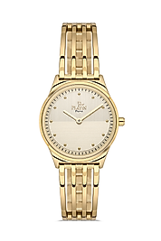 PLATIN KADIN GOLD KOL SAATİ