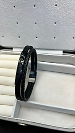 DERİ KORDON ERKEK BİLEKLİK