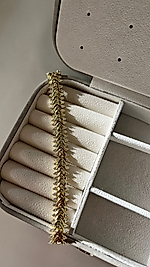 14K ALTIN KAPLAMA ÇELİK BİLEKLİK