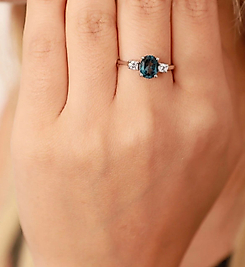 925 AYAR GÜMÜŞ MAZONİT TAŞLI YÜZZÜK