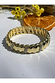 ZİRKON TAŞLI  ESNEK BİLEKLİK