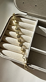 14K ALTIN KAPLAMA ÇELİK BİLEKLİK